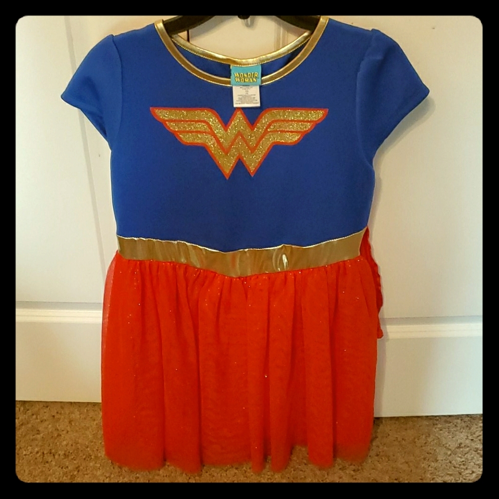 Girl's Wonder Woman Dress size XL (16)